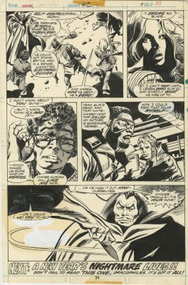 Gene Colan, Tom Palmer | Dracula Issue 42 Page 31 | Albert Moy
