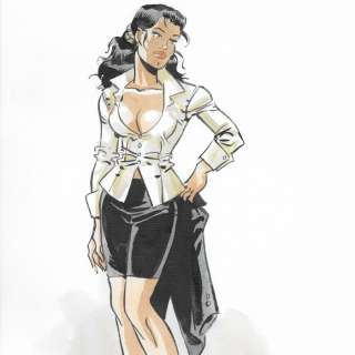 Meynet, Felix - Dessin original - Parisenne en tailleur | Catawiki