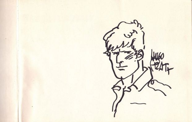 Hugo Pratt | Koinsky [Gli scorpioni del deserto] | Krazy Art Gallery