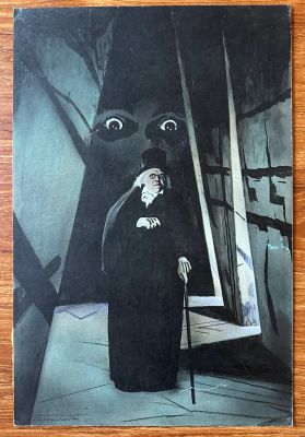 Mike Hoffman Cover Art Comic Book The Cabinet of Dr. Caligari #1 Painting Illustration 1992 | Charles Scott Gallery