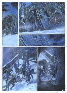 Tiburce Oger - Planche originale - Les yeux de brume - Gorn