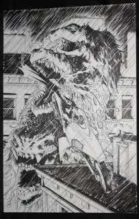 Andy Macdonald - Detective comics #941 p. 1 - batwoman vs. Monster splash - 2016