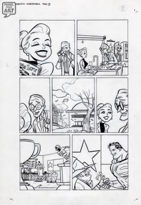 Darwyn Cooke | Dc Comics Presents: Superman # 1 Page 3 | Panel Page Art
