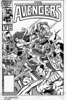 John Buscema - Avengers 283 Cover