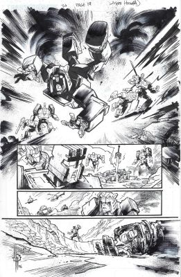 Jason Howard | Transformers (2023 Image) Issue 34 Page 19 | Splash Page