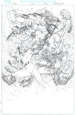Netho Diaz - X-Men Issue 41 Page Cover