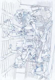 Chris Wildgoose - Batgirl Issue 19 Pages 16 and 17