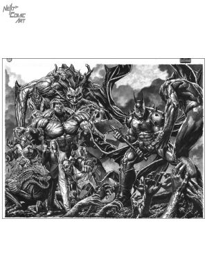 Mico Suayan - Absolute Batman #23 Issue 23 Page Cover