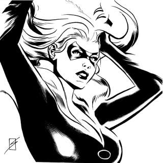 Ron Salas | 6×6 – Black Cat bust | Ron Salas