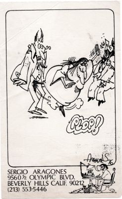 Sergio Aragones | Aragones, Sergio - Plop Illo - Cain Abel And Eve | Cool Lines Art