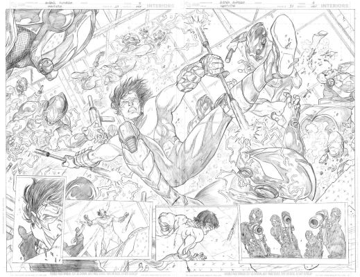 Andrés Guinaldo - Nightwing #11 Page 02-03