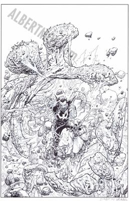 Dustin Weaver | X-Force Issue 10 Page Cover | Albert Moy