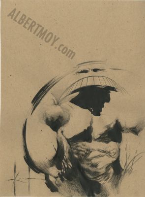 Sam Kieth | The Maxx: Maxximized Issue 20 Page Cover | Albert Moy