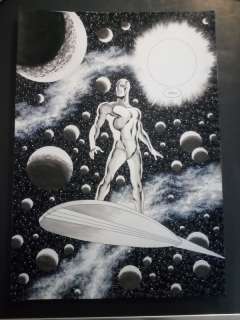 Silver Surfer - Jean Yves Mitton - 1200$ | ComicArtFans Classifieds