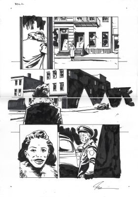 Jacob Phillips | The Peril of the Brutal Dark: an Ezra Cain Mystery Issue 06 Page 02 | Splash Page