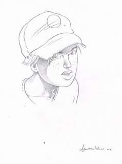 Jean-Marc Stalner - lot 469 - Dessin original Ã  la mine de plomb. Dimensions : 22 cm x…