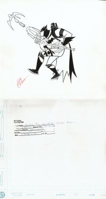 Mike Decarlo | Batman Cave Climber Toy Package Art | Romitaman