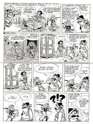 Tabary | IZNOGOUD, planche originale 3 La machine à remonter le temps | Galerie Napoléon