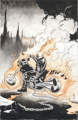 R.D. Brown | Ghost Rider | ComiConArt