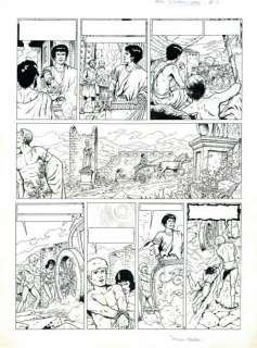 Martin (Jacques) | MARTIN ALIX. L’ENFANT GREC. Planche 3 pour cette quinzième aventure d’ | Coutau Bégarie