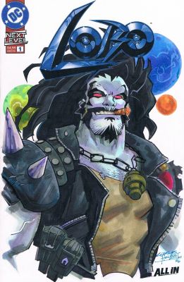 Charles Holbert, Jr | Lobo Sketch Cover Dc | TDArt