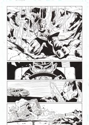 Paul Davidson – X-Force – 42p13 – Colossus Wolverine Domino Beast Sage | Berserker Art