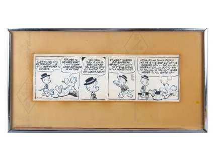 Walt Kelly - POGO Daily Comic Strip Art, 1960 | Weiss Auctions