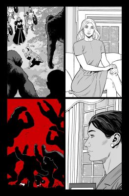 Daniel Sampere | Wonder Woman #32 Page 08 | Black Diamond