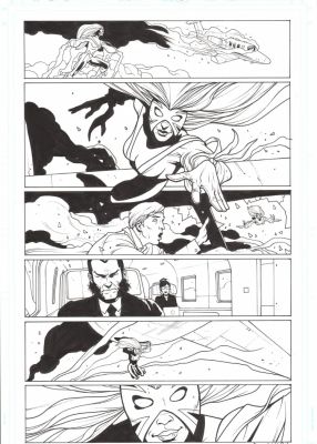 Paul Davidson – Captain Britain 50th Anniversary Special p6 – Chris Claremont | Berserker Art