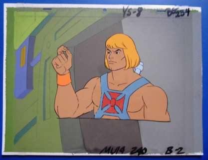 Filmation/Mattel - Animation Cel + painted background - He-Man - Other - (1983/1984) | Catawiki