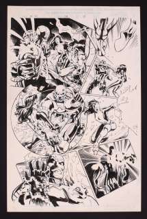 Joe Bennett, Bob Wiacek | X-51 #8 (2000), Page 18 Pencils By Joe Bennett Inks By Bob Wiacek | ComicArtFans Classifieds