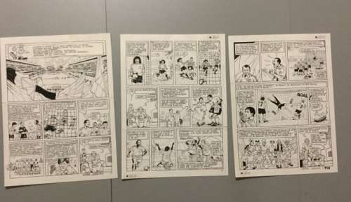 Il était une fois le Mondiale T2 - Histoire complète en 3 planches originales - L’Argentine rate la coupe, mais.... (1990) | Catawiki