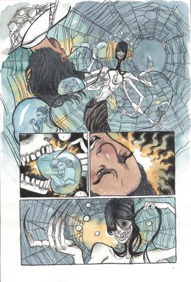 Morgan Beem | Author Immortal # 3 Page 07 | The Artist Bullpen