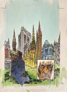 Andreas/Rork. Mise en coleur originale de la 1e page de… | Dagoty