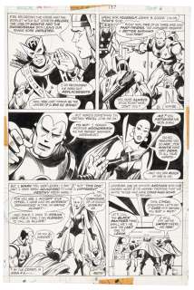 Original GEORGE TUSKA Art * AVENGERS #137 * 1975 | PBA Galleries