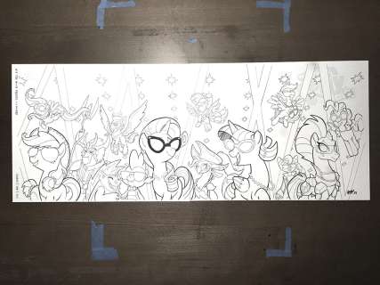 Tony Fleecs - MLP: Movie Prequel Covers #1-4