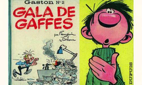 Éditions DUPUIS Â«Â GASTONÂ Â». Album n°2. . Â«Â Gala de GaffesÂ Â». Dupuis 1963 | Tessier Sarrou