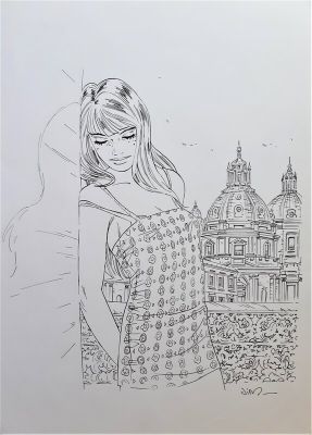 Jim | Couv. Une nuit à Rome Tome 2 | 2DGalleries