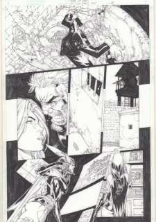 Alex Lei, Ed Benes - birds of prey #65 p. 10 - huntress - 2004