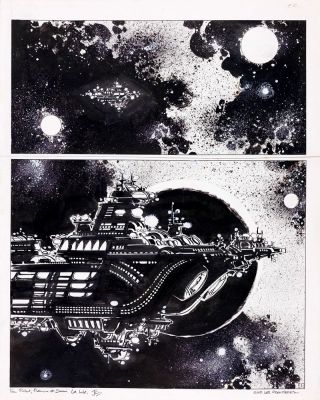 Jean-Claude Mézières - Lot #396 - Valérian - Sur les frontières