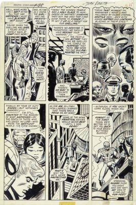 John Romita Sr. | Lot 701 - The Amazing Spider-Man - Vengeance from Vietnam! | Finarte