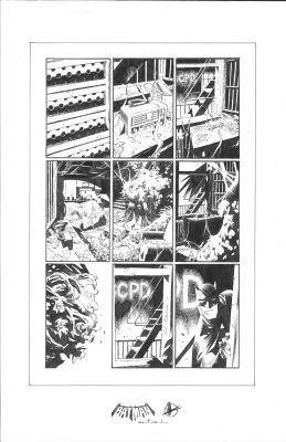Matteo Scalera | Batman #13 Page 1 | Essential Sequential
