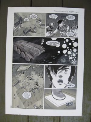 Original Comic Art / Robotech II the Sentinels Book 3 Issue #9 page 8 | eBay US
