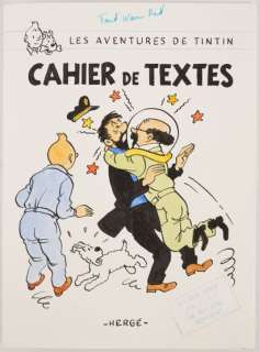 Hergé, Georges Remi Dit... | Studios Hergé, dessin original Objectif Lune représentant... | Stanley’s Auction