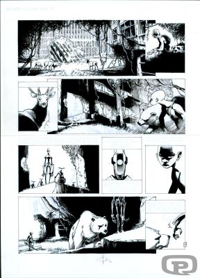 Olivier Vatine | Niourk Volume 2, Page 27 - Original Art by Olivier Vatine | Pulp’s Art