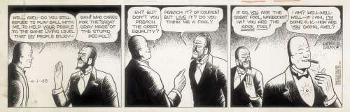 Harold Gray | Little Orphan Annie daily strip | Galerie Laqua