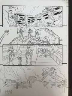 Star Wars - Luca Bertelè - original page - Page volante - (2018) | Catawiki