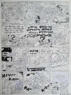 Schreurs, Eric - Originele pagina  - Joop Klepzeiker 13 - Kwallekwijl (1997) | Catawiki