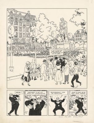 Van Den Boogaard | Léon-la-terreur s’en balance | Galerie Champaka