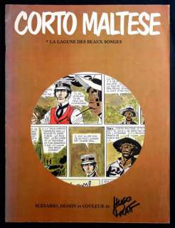 Pratt | CORTO MALTESE. LA LAGUNE DES BEAUX SONGES.Editions Publicness 1972. | Coutau Bégarie